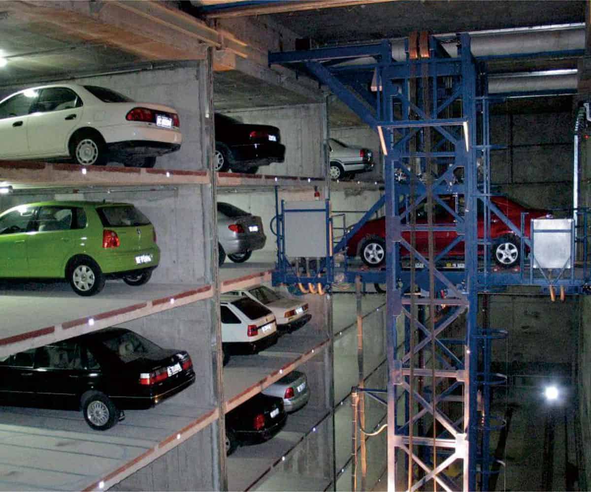 自動巷道堆垛機械立體車庫